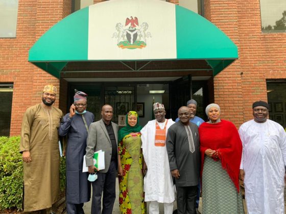 Visit by High Level Delegation from House of Representatives led by Rt. Hon. (Dr.) Yusuf Baba Yakub